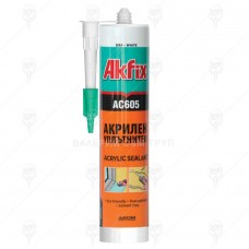 УПЛЪТНИТЕЛ АКРИЛЕН AC605 бял 310ml AKFIX