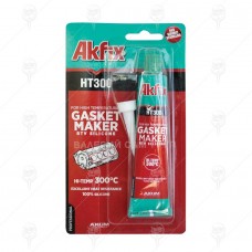 СИЛИКОН ТЕРМО 300°HT300 червен 50gr. AKFIX
