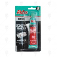 СИЛИКОН ТЕРМО 300°HT300 черен 50gr. AKFIX