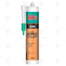 УПЛЪТНИТЕЛ АКРИЛЕН AC605 черен 310ml AKFIX