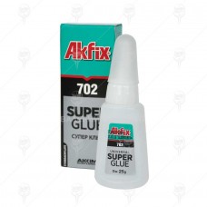 ЛЕПИЛО СЕКУНДНО 702 25gr.AKFIX