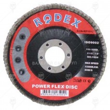 ДИСК С ШКУРКА 115ммА- 60 RODEX
