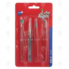 ПИНСЕТИ 4БР.TOPTOOLS