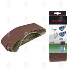 ШКУРКА ЗА ЛЕНТОВ ШЛАЙФ 3бр.КОМПЛЕКТ 75*533mm K100 VERTO