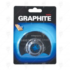 МУЛТИТУЛ НОЖ ЗА ДЪРВО ПОЛУКРЪГ GRAPHITE