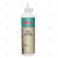 ЛЕПИЛО ЗА ДЪРВО PVA бял D2 500g. AKFIX