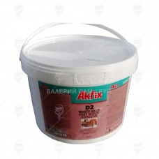 ЛЕПИЛО ЗА ДЪРВО PVA бял D2 3kg. AKFIX