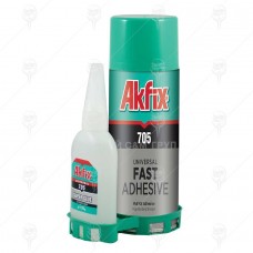 ЛЕПИЛО БЪРЗО ЗАЛЕПВАЩО УНИВЕРСАЛНО С АКТИВАТОР 705 100ml. +25g A