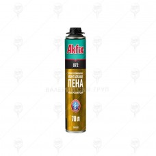 ПОЛИУРЕТАНОВА ПЯНА 872-MEGA 70L /ПИСТОЛЕТНА/ 1000gr AKFIX