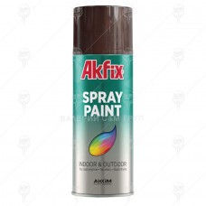 СПРЕЙ АВТО КАФЯВ ГЛАНЦ 400ml RAL8017 AKFIX