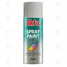 СПРЕЙ АВТО СИВ ГЛАНЦ 400ml RAL7040 AKFIX