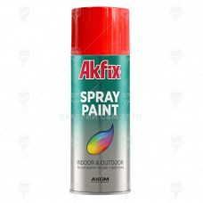 СПРЕЙ АВТО ЧЕРВЕН ГЛАНЦ 400ml RAL3020 AKFIX