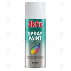 СПРЕЙ АВТО БЯЛ ГЛАНЦ 400ml RAL9010 AKFIX