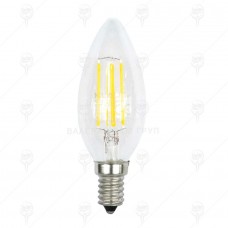 ЛАМПА LED E14 4W 380lum 3000K FILAMENT C37 KLAUS