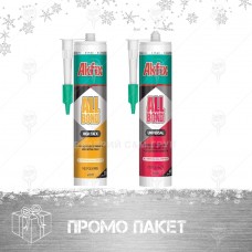 ЛЕПИЛО 2бр x 290ml К-Т Hбял+UсивALLBOND